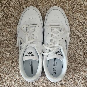 Reebok Classic White Lace-Up Shoes